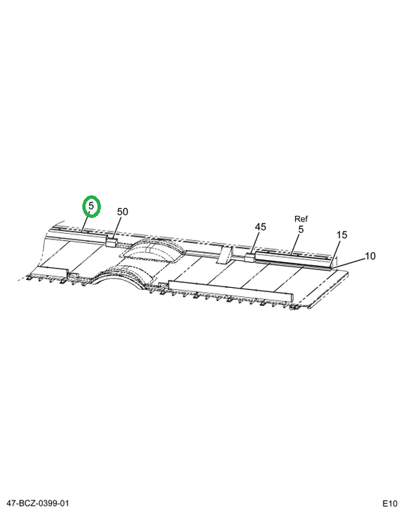 2217896C1 Heater, Aux, Convection 27 In.