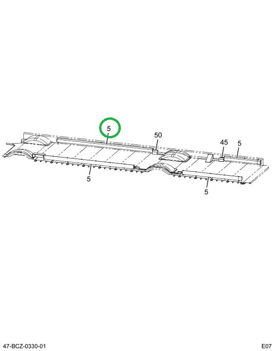 2217898C1 Heater, Aux, Convection 45 In.