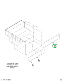 2218878C4 PLATE , STEP VERTICAL TOP