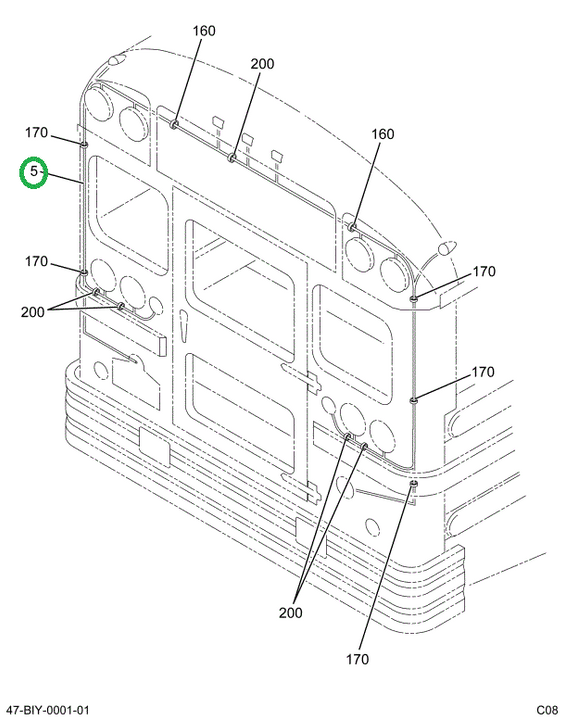 2219067C91 Harness Assembly, Overlay Cap