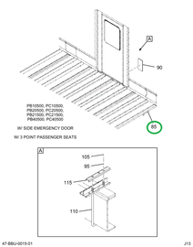 2219069C1 REINFORCEMENT  FLOOR SIDE EMER