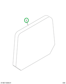 2219253C1 Upholstery Assembly, High Back
