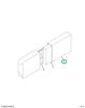2219273C91 Upholstery, Bumper Header Burg