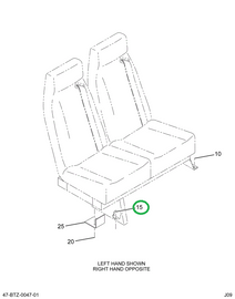 2219742C1 Nut, Lock Stover Grade 8 7/16-