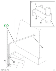 2220194C1 Rail, Hand, Entrance Door, Bus