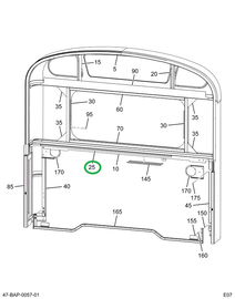 2220401C1 Support, Deck Angle Davenport