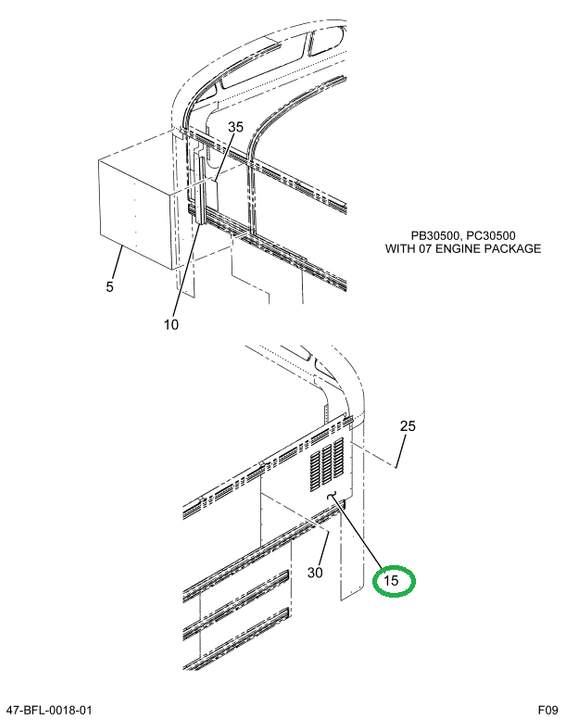2220458C7 Panel, Rear Outer Left Hand Lo
