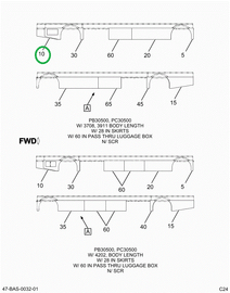 2221092C4 SKIRT, AFT , REAR WHL POCKET 2