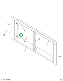 2221269C1 Plate, Luggage Box, Bus
