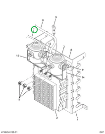 2221355C91 Harness, Conector Power Distri