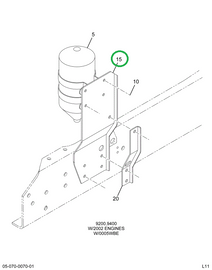 2221646C1 Washer, Flat 13.5 ID X 25 Od X