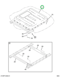 2221715C2 ROOFHATC,ROOF-HATCH  EMER EXIT