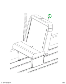 2221929C91 Seat 5 Leg Track Mounting
