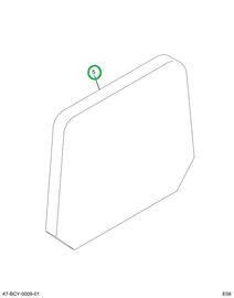 2222049C1 Upholstery Seat Back