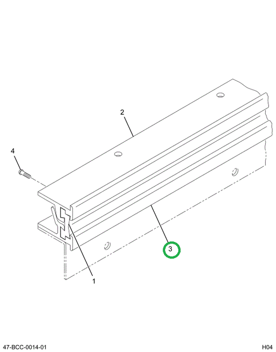 2222124C1 Bracket, Hinge, Door, Bus, Hin