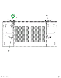 2222348C91 Harness, Lights Rear End Right
