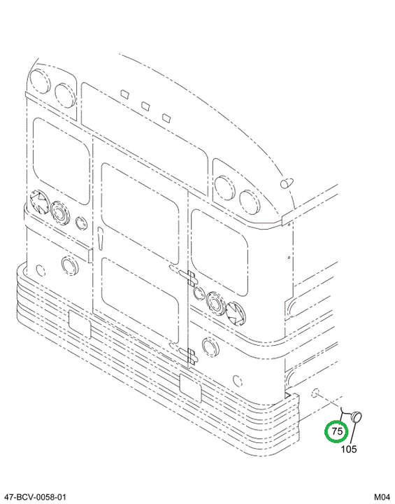 2222676C91 Harness Assembly, Transition S