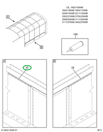 2222922C2 Seat, Rail Left Hand Front 70.