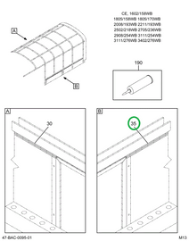 2222925C2 Seat, Rail Left Hand Front 70.