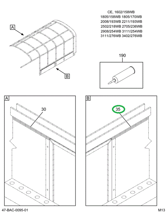 2222933C2 Seat, Rail Left Hand Front 70.