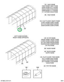 2222945C2 Seat, Rail Left Hand Front 70.