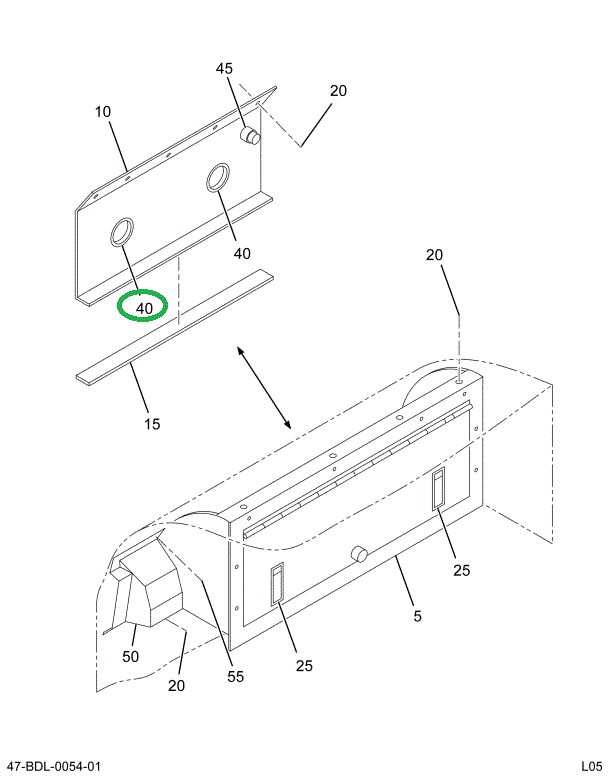 2223120C1 BUSHING SNAP PLASTIC SPLIT 2.