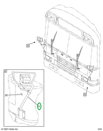 2223196C1 MIRROR PAIR X-VIEW HI DEF BUS
