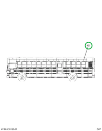 2224640C91 Harness, Stop Arm 14 Window Se