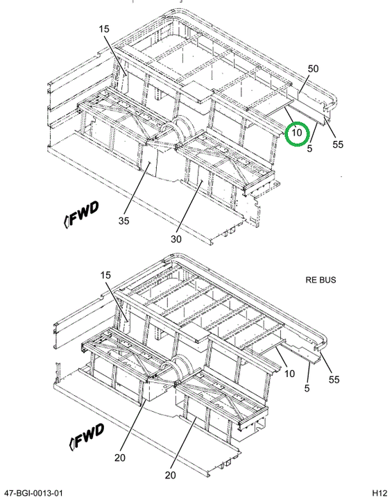 2224709C2 Panel, Retainer Insulation Dav