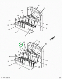 2224733C1 Plate, Reinforcement Deck Dave