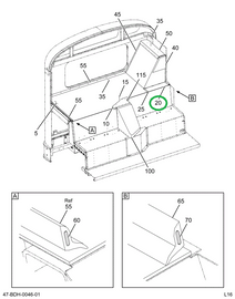 2224890C1 Mat, Deck Forward Strip