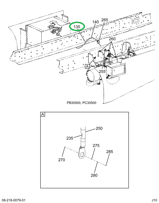 2224898C91 Cable Assembly, Jump Start Stu