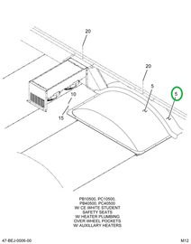 2225060C2 COVER , HOSE WHL PKT PLYWOOD