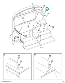 2225205C2 Panel, Trim Air Intake Duct