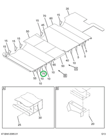 2225234C1 Section Assy, Bus, Floor