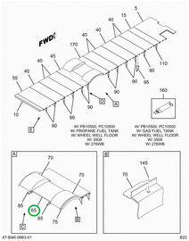2225235C1 Section Assembly, Floor Rear W
