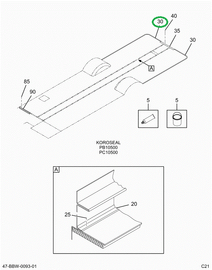 2225391C1 Insert, Moulding Rubber