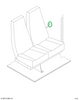 2225463C91 Seat Gray Left