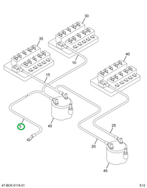 2225488C92 Cable, Power Feed 4 Gauge