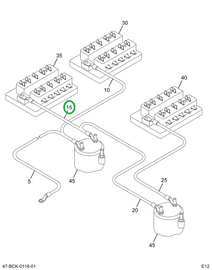 2225490C92 Cable, Power Feed 4 Gauge