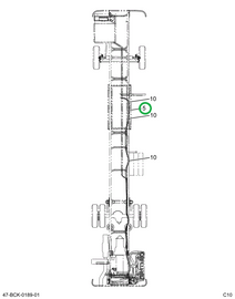 2225510C91 Harness, Transition Step Left