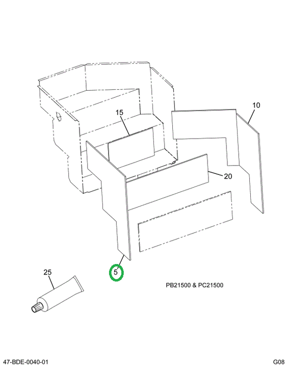 2225550C1 Insulation, Cabin