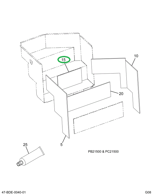 2225555C1 Insulation Riser Step Well