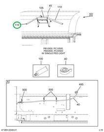 2225611C4 GUARD , EXTERIOR OVERHEAD ENTR