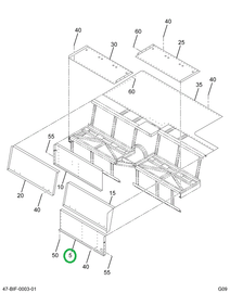 2225758C1 Panel, Retainer Bottom