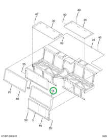 2225879C1 Panel, Back Seat Left