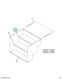 2226809C2 TREAD  STEP  VINYL PEBBLE W/ R