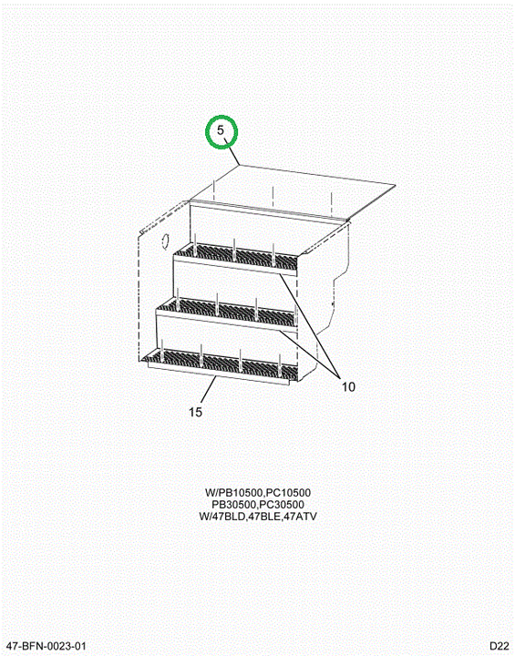 2227049C2 Plate, Wear, Door, Vinyl Non-m