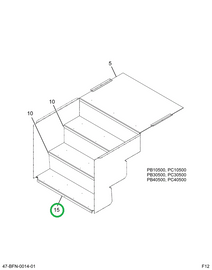 2227069C1 Tread, Step, Bus, Ribbed