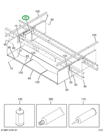 2227291C91 Panel, Luggage Box, Pass Thru